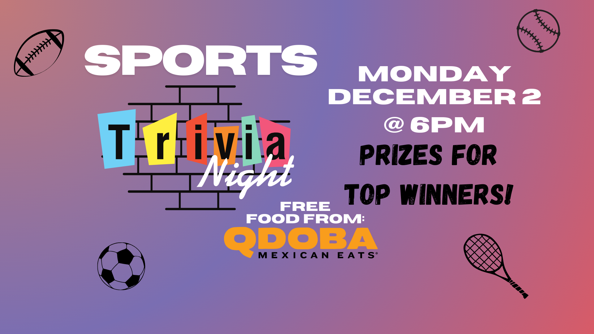 SPORTS TRIVIA NIGHT